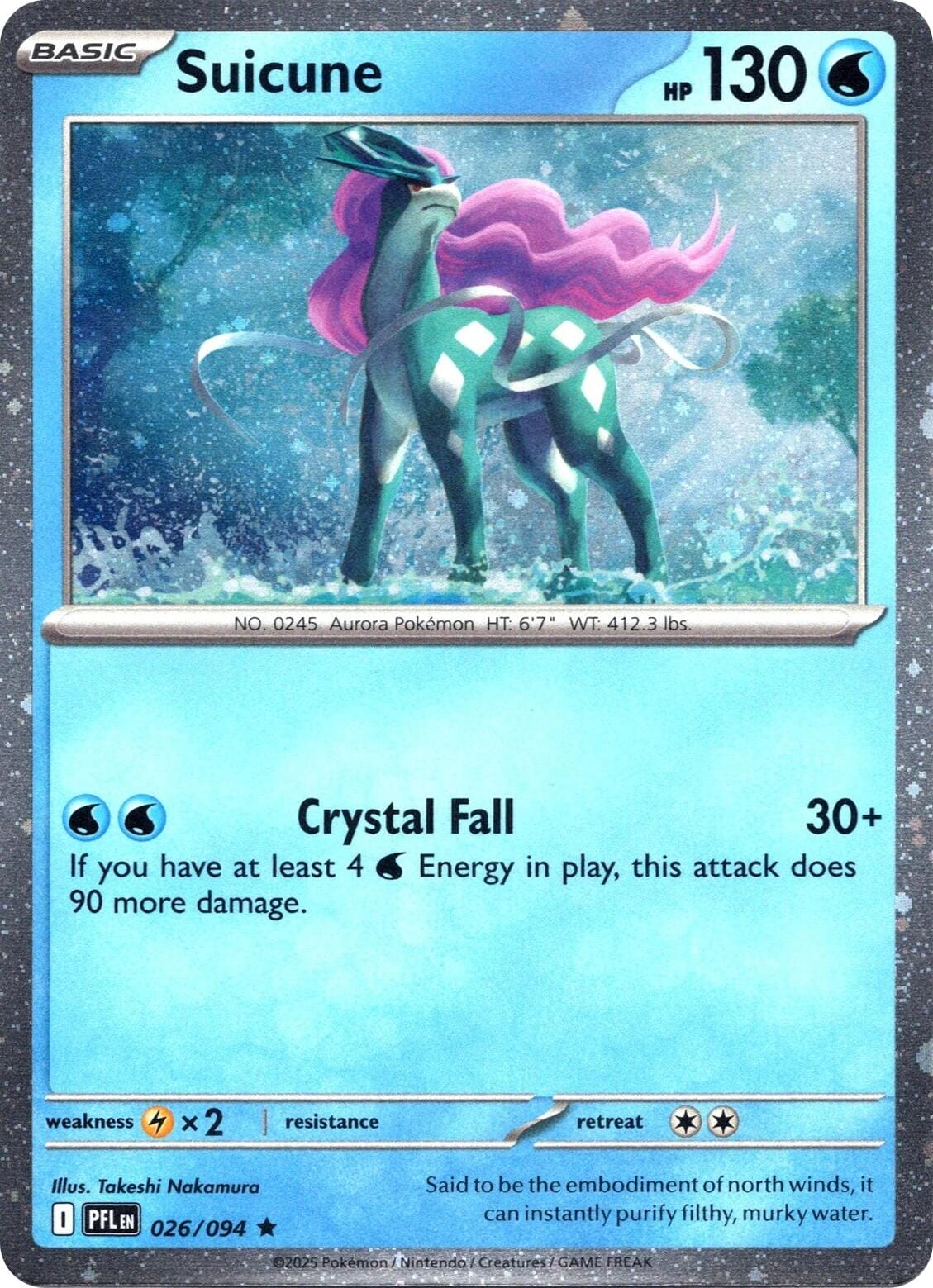 Suicune (026/094) (Cosmos Holo) [Miscellaneous Cards] Pokemon Single Pokémon  | Multizone: Comics And Games