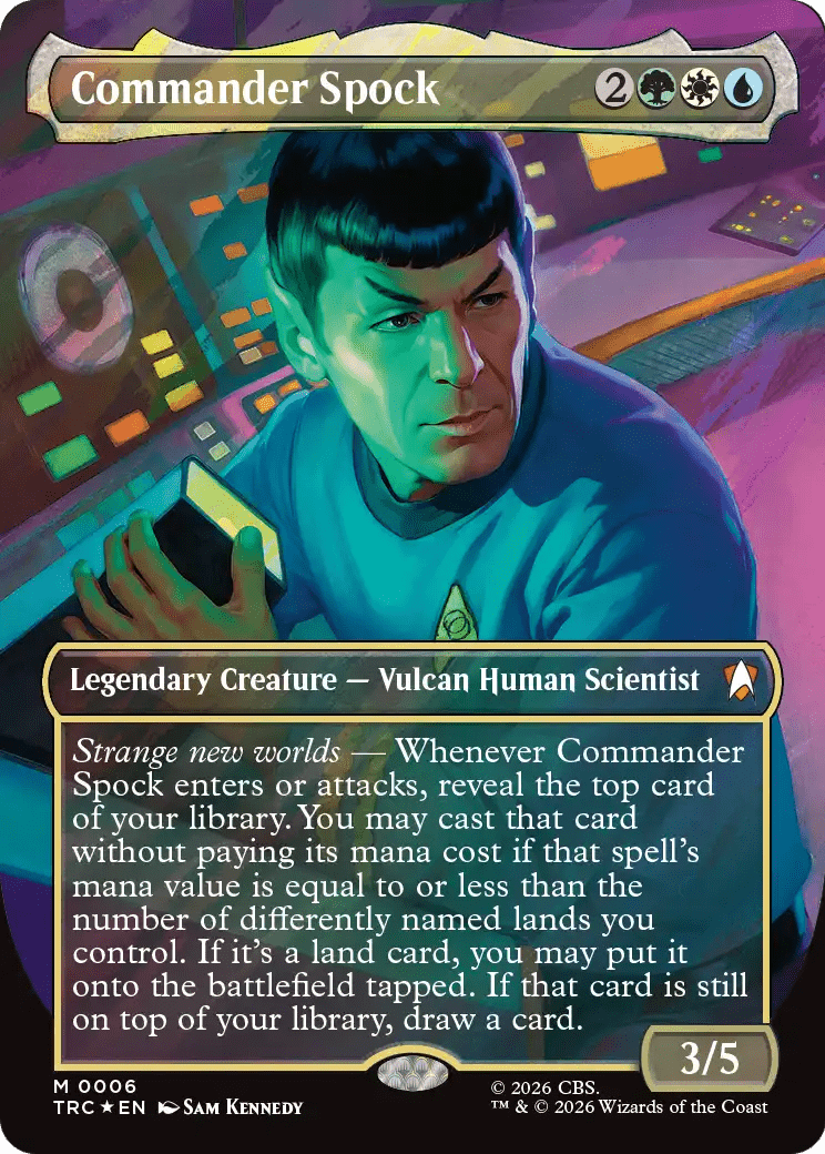 K'Vort-Class Raider (Extended Art) [Star Trek Commander] MTG Single Magic: The Gathering  | Multizone: Comics And Games