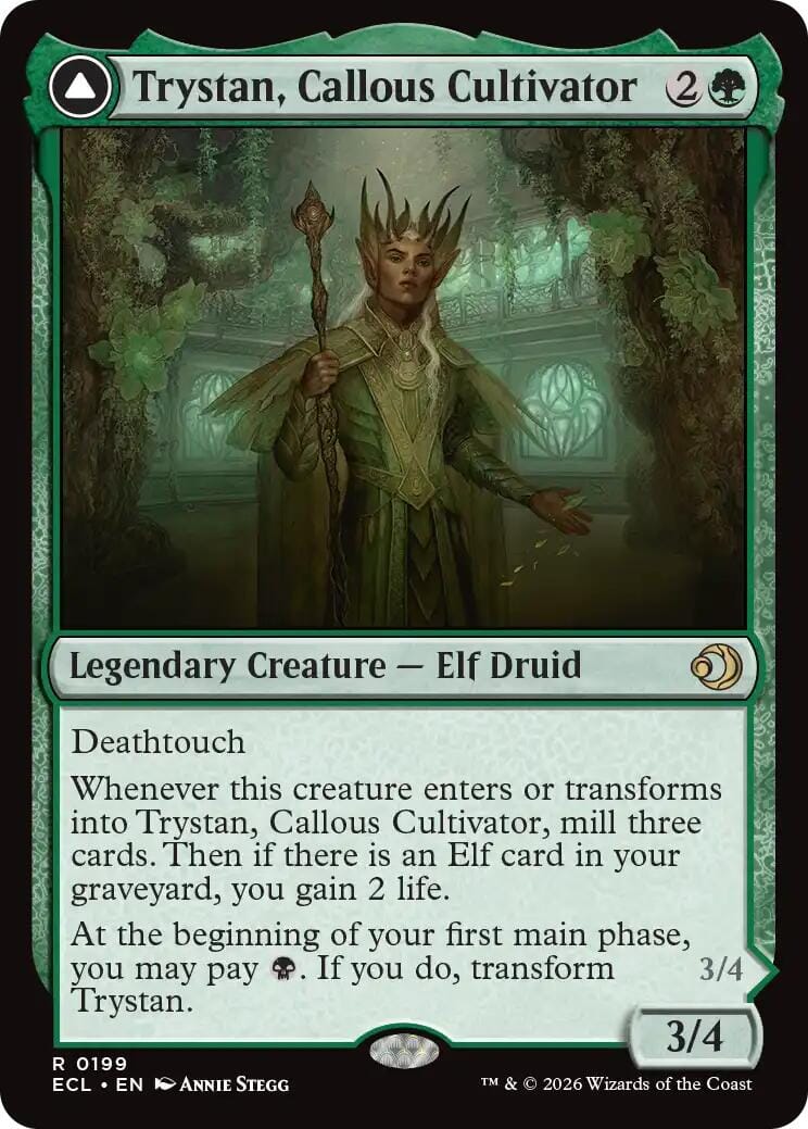 Trystan, Callous Cultivator [Lorwyn Eclipsed] MTG Single Magic: The Gathering  | Multizone: Comics And Games