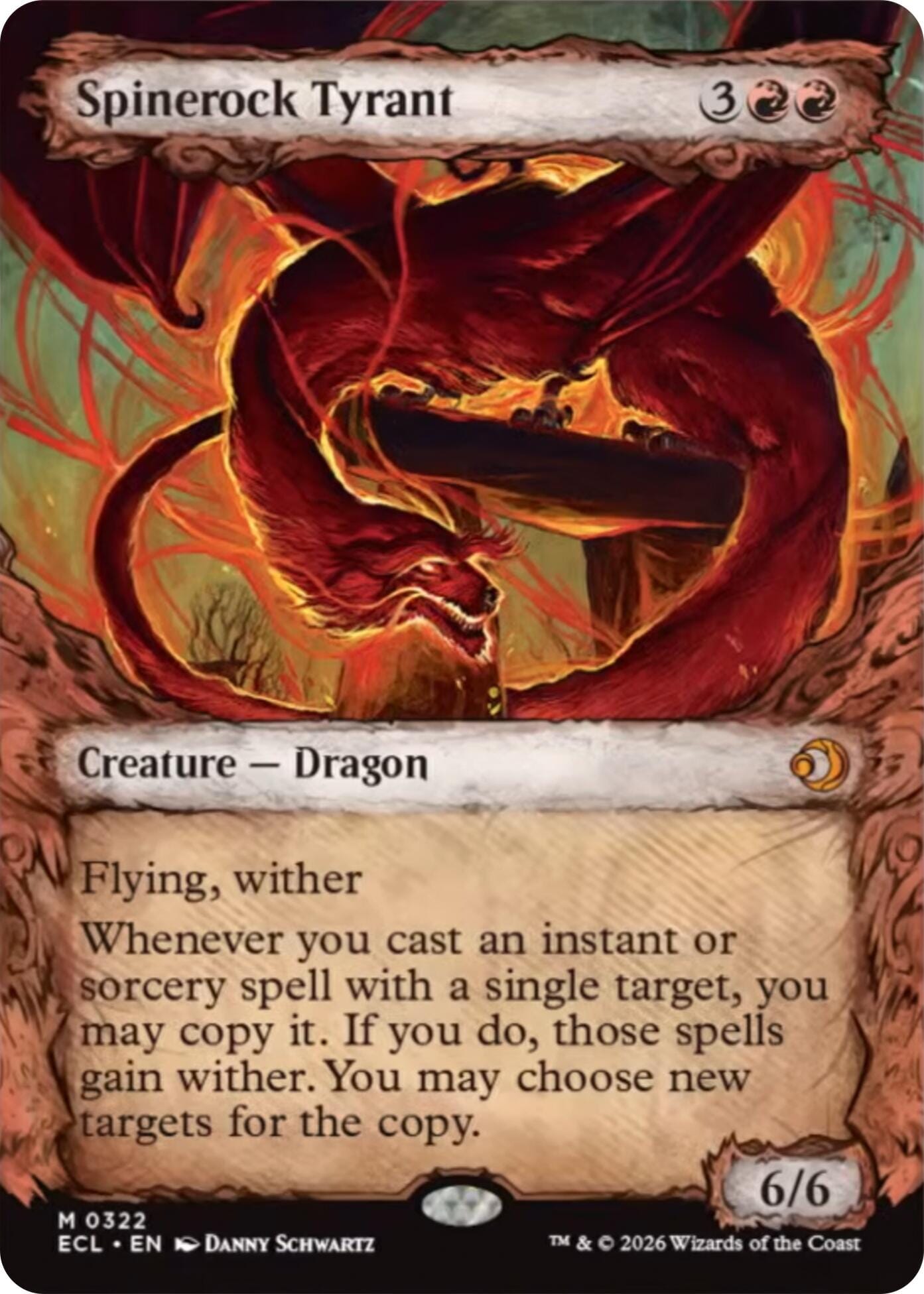 Spinerock Tyrant (Showcase) [Lorwyn Eclipsed] MTG Single Magic: The Gathering  | Multizone: Comics And Games