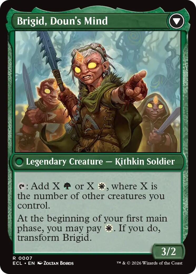 Brigid, Clachan's Heart [Lorwyn Eclipsed] MTG Single Magic: The Gathering  | Multizone: Comics And Games