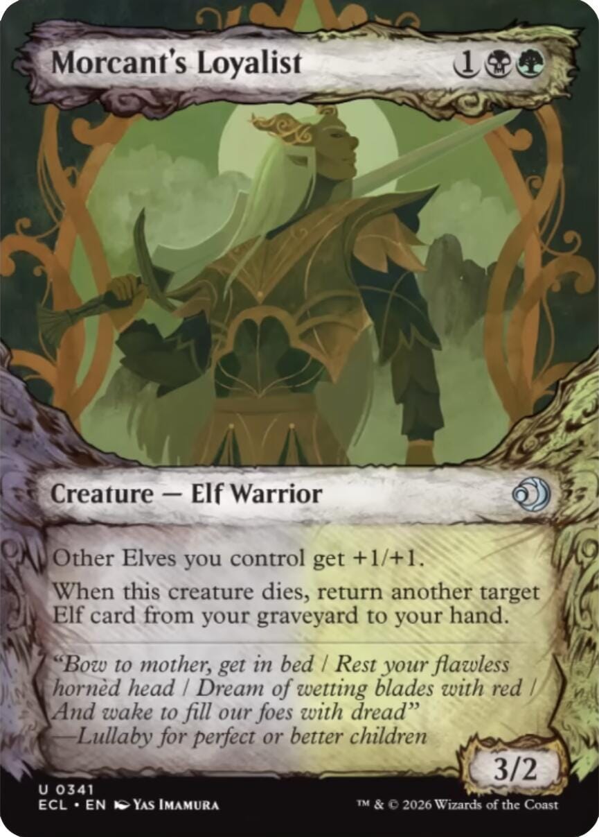 Morcant's Loyalist (Showcase) [Lorwyn Eclipsed] MTG Single Magic: The Gathering  | Multizone: Comics And Games