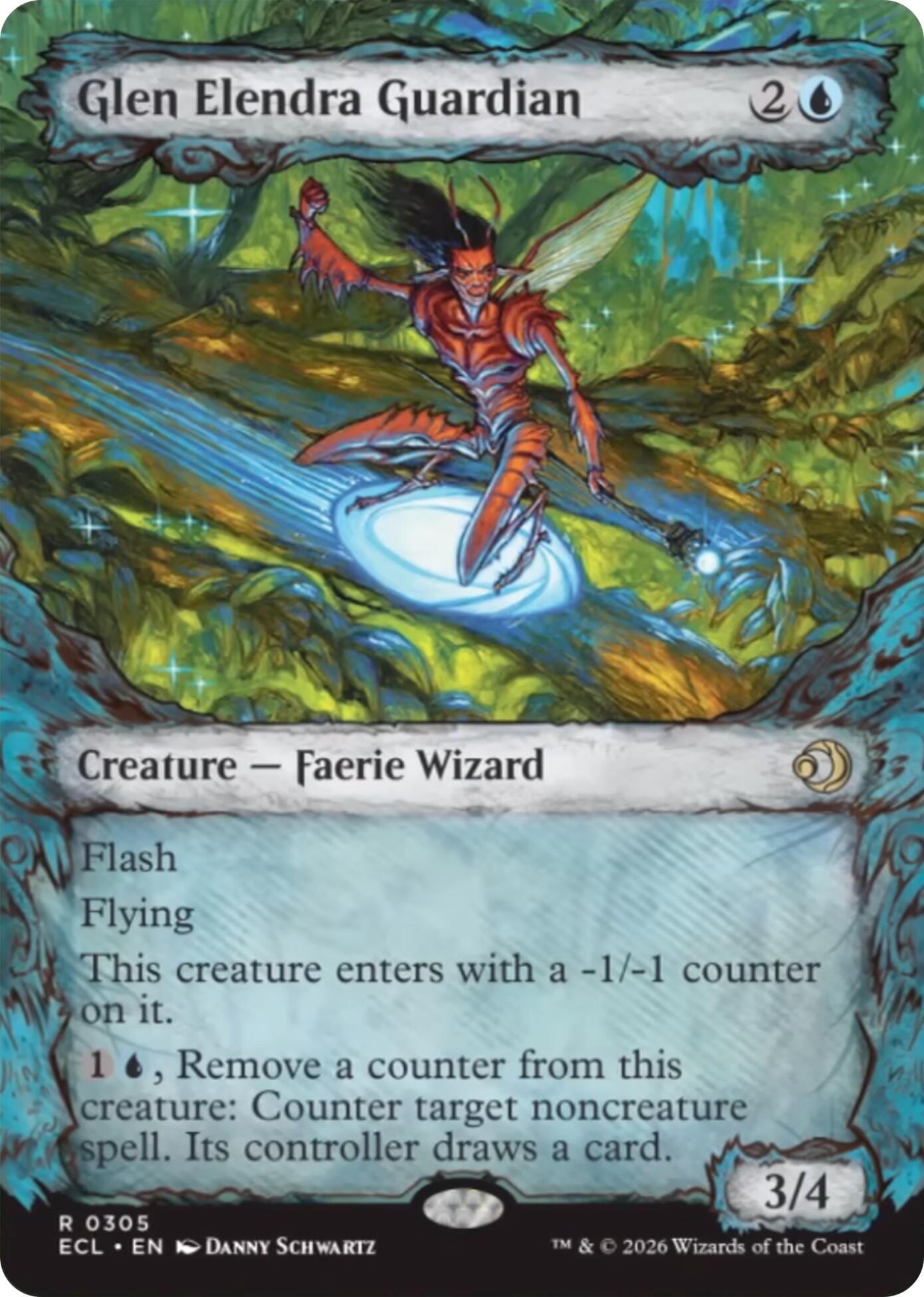 Glen Elendra Guardian (0305) (Showcase) [Lorwyn Eclipsed] MTG Single Magic: The Gathering  | Multizone: Comics And Games