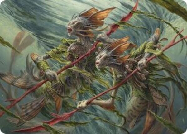 Champions of the Shoal Art Card [Lorwyn Eclipsed Art Series] MTG Single Magic: The Gathering  | Multizone: Comics And Games