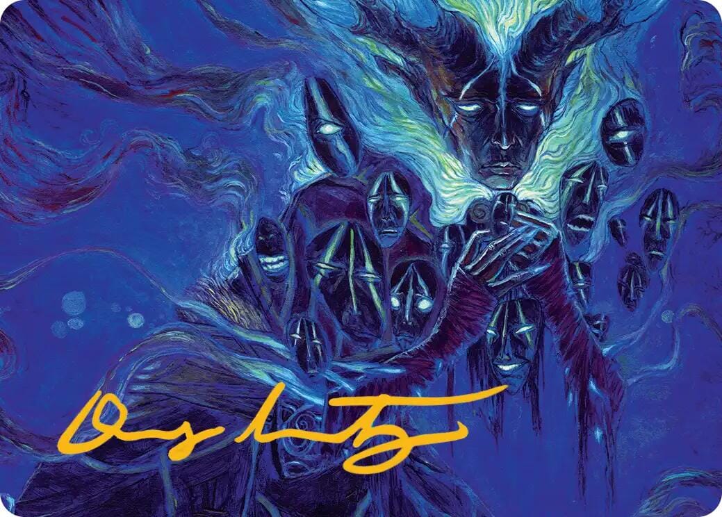 Thirst for Identity Art Card (Gold-Stamped Signature) [Lorwyn Eclipsed Art Series] MTG Single Magic: The Gathering  | Multizone: Comics And Games