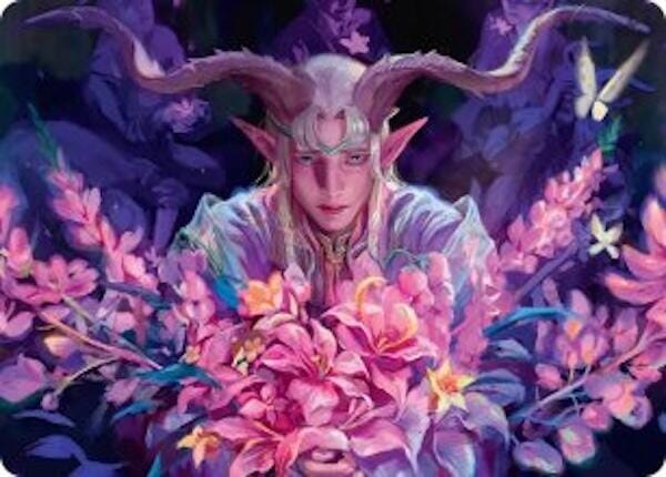 Dawnhand Eulogist Art Card [Lorwyn Eclipsed Art Series] MTG Single Magic: The Gathering  | Multizone: Comics And Games