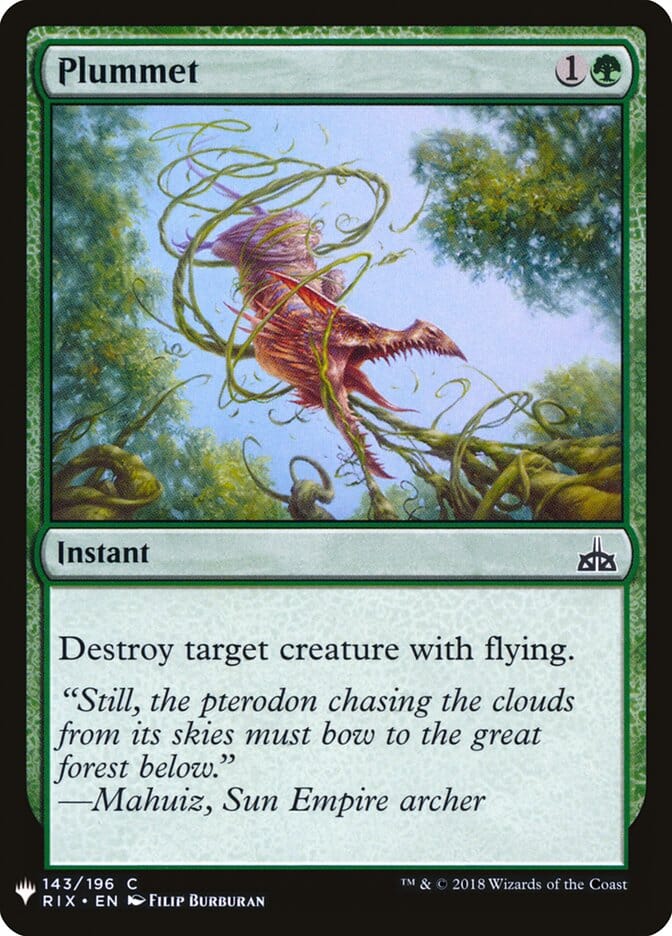 Plummet [Mystery Booster] MTG Single Magic: The Gathering  | Multizone: Comics And Games