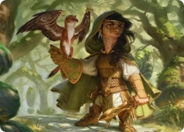 Crossroads Watcher Art Card [Lorwyn Eclipsed Art Series] MTG Single Magic: The Gathering  | Multizone: Comics And Games