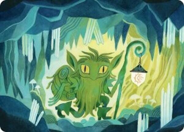 Mutable Explorer Art Card (43/54) [Lorwyn Eclipsed Art Series] MTG Single Magic: The Gathering  | Multizone: Comics And Games