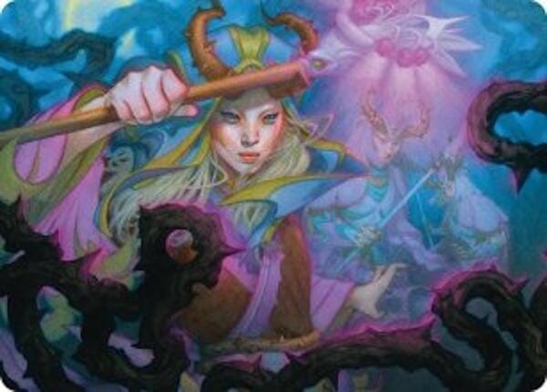 Stoic Grove-Guide Art Card [Lorwyn Eclipsed Art Series] MTG Single Magic: The Gathering  | Multizone: Comics And Games