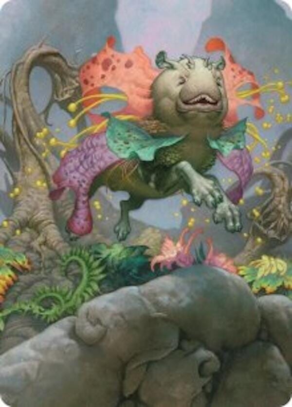 Vibrance Art Card [Lorwyn Eclipsed Art Series] MTG Single Magic: The Gathering  | Multizone: Comics And Games