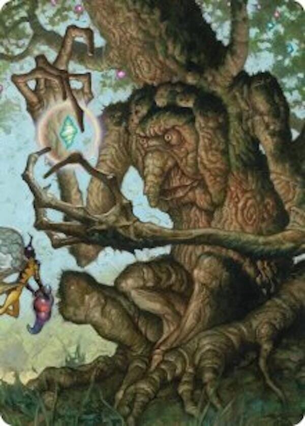 Faeburrow Elder Art Card [Lorwyn Eclipsed Art Series] MTG Single Magic: The Gathering  | Multizone: Comics And Games
