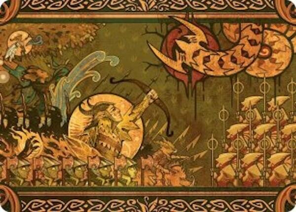 Chronicle of Victory Art Card [Lorwyn Eclipsed Art Series] MTG Single Magic: The Gathering  | Multizone: Comics And Games