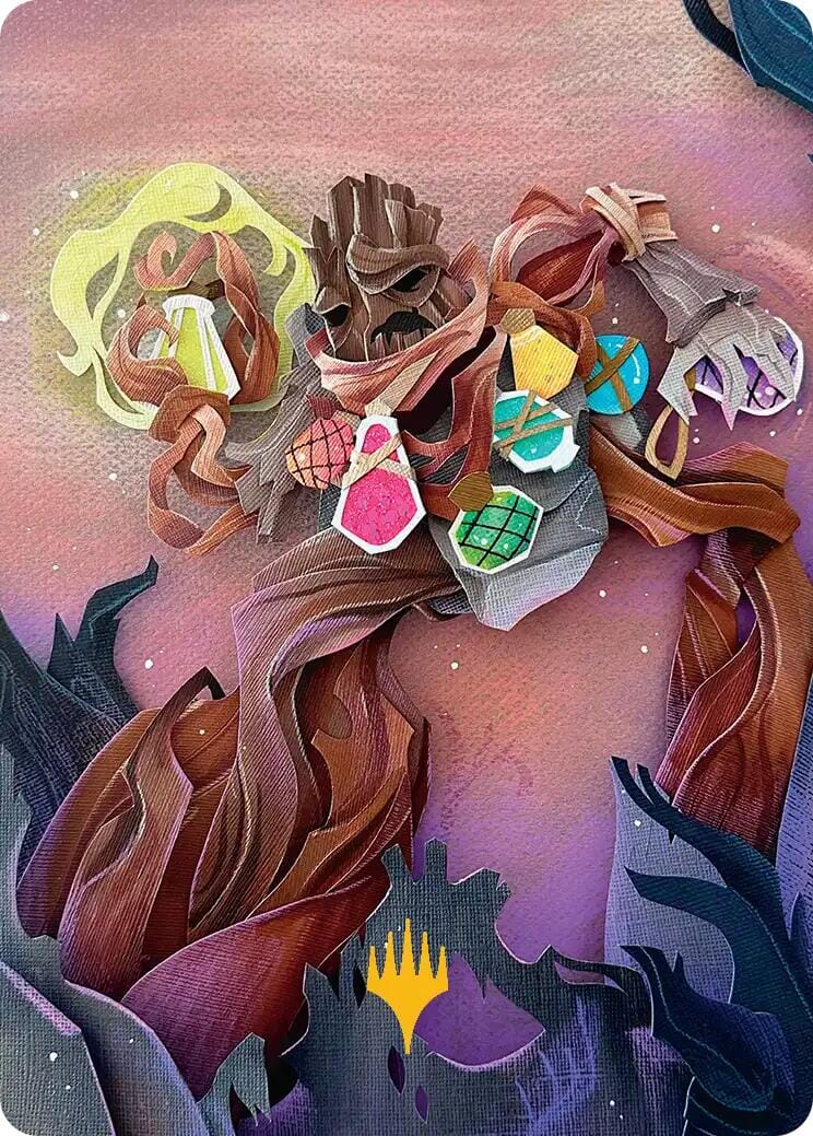 Painter's Servant Art Card (Gold-Stamped Planeswalker Symbol) [Lorwyn Eclipsed Art Series] MTG Single Magic: The Gathering  | Multizone: Comics And Games