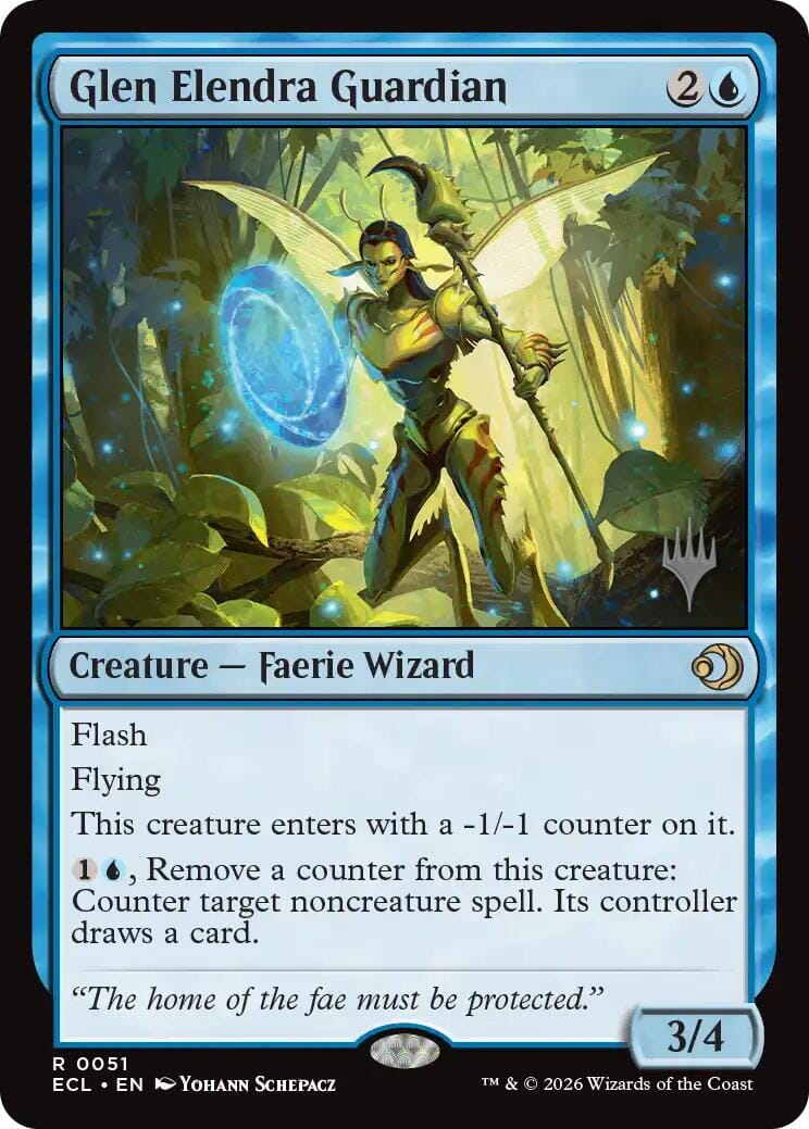 Glen Elendra Guardian [Lorwyn Eclipsed Promos] MTG Single Magic: The Gathering  | Multizone: Comics And Games