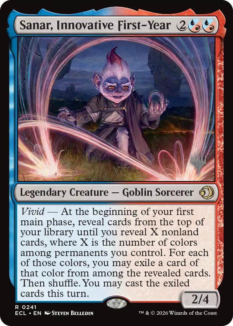 Sanar, Innovative First-Year [Lorwyn Eclipsed Promos] MTG Single Magic: The Gathering  | Multizone: Comics And Games