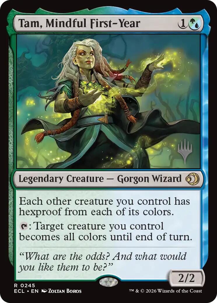 Tam, Mindful First-Year [Lorwyn Eclipsed Promos] MTG Single Magic: The Gathering  | Multizone: Comics And Games