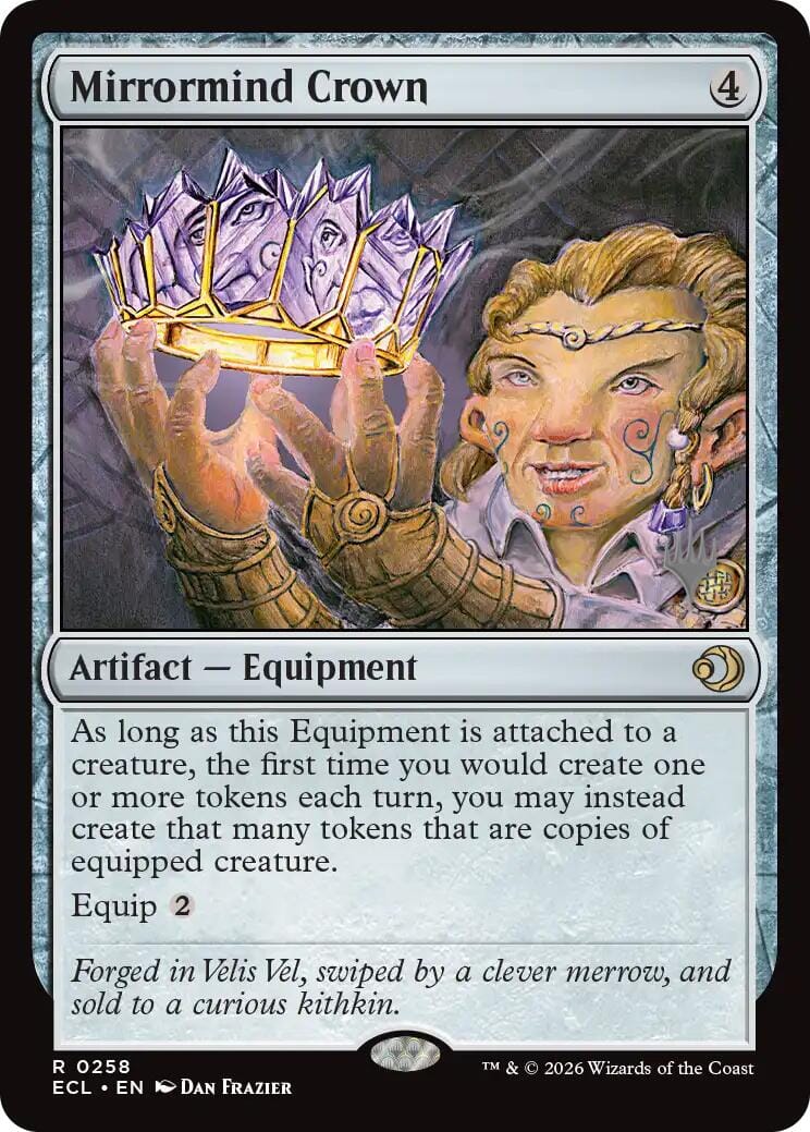 Mirrormind Crown [Lorwyn Eclipsed Promos] MTG Single Magic: The Gathering  | Multizone: Comics And Games