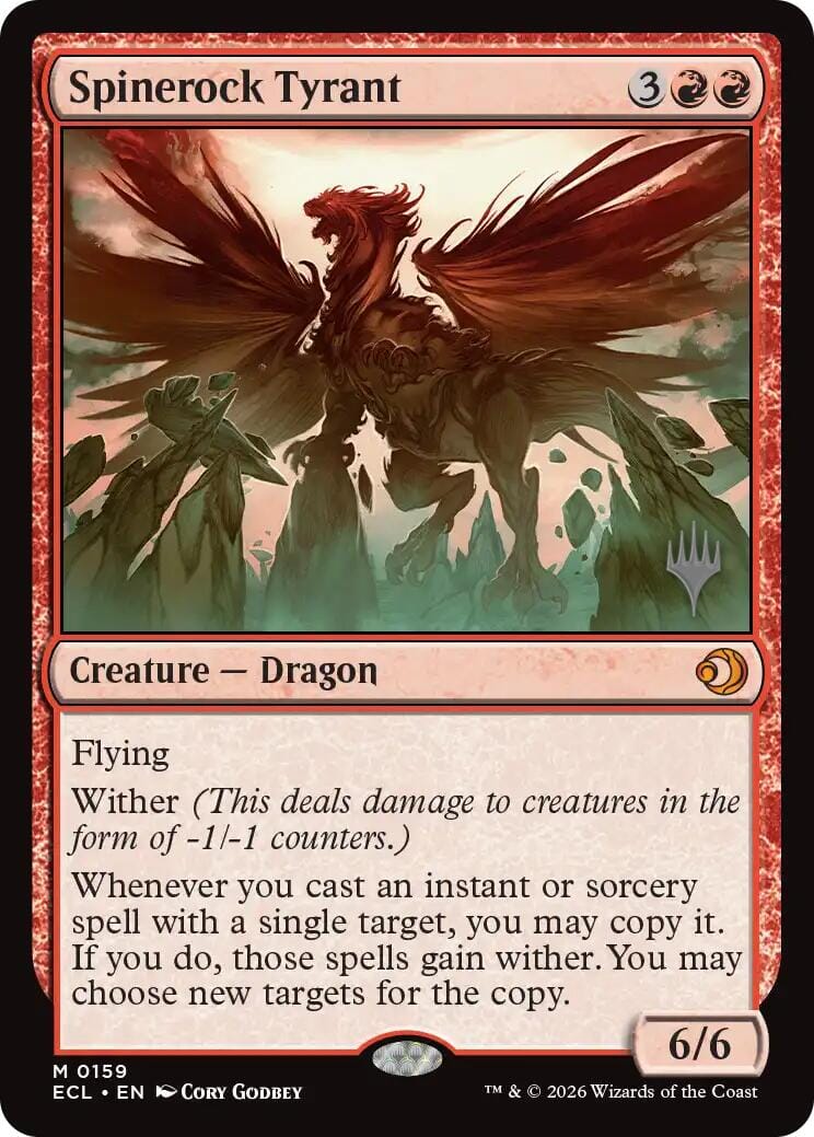 Spinerock Tyrant [Lorwyn Eclipsed Promos] MTG Single Magic: The Gathering  | Multizone: Comics And Games