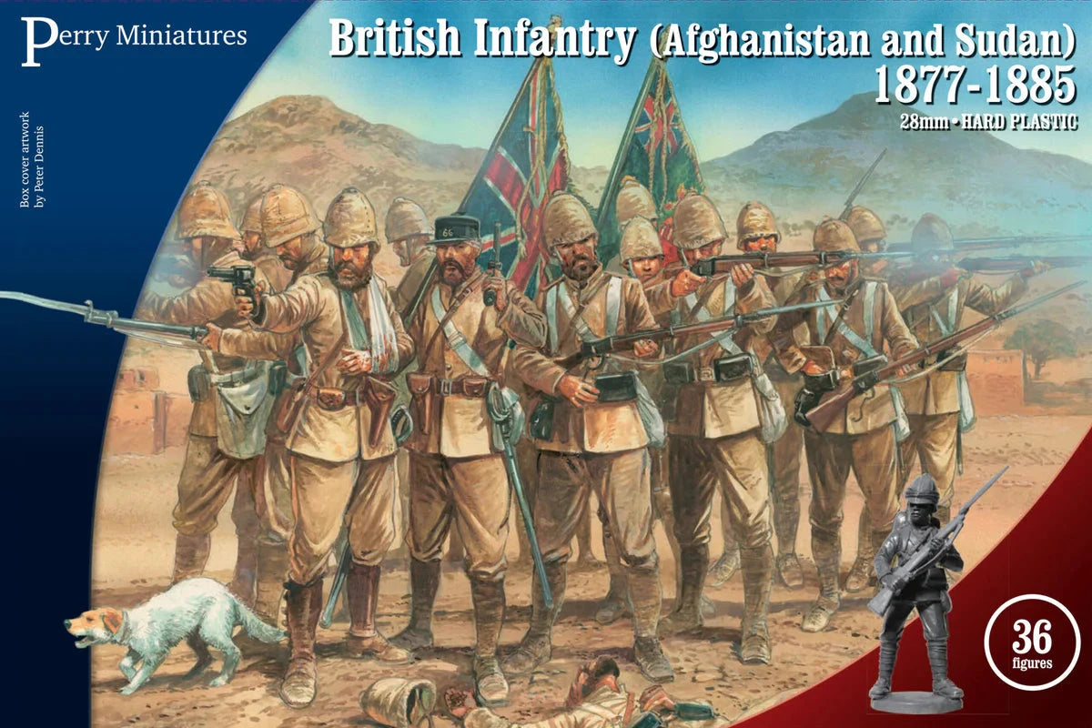 British Infantry (Afghanistan and Sudan) 1877-1885 Miniature Game Perry miniatures  | Multizone: Comics And Games