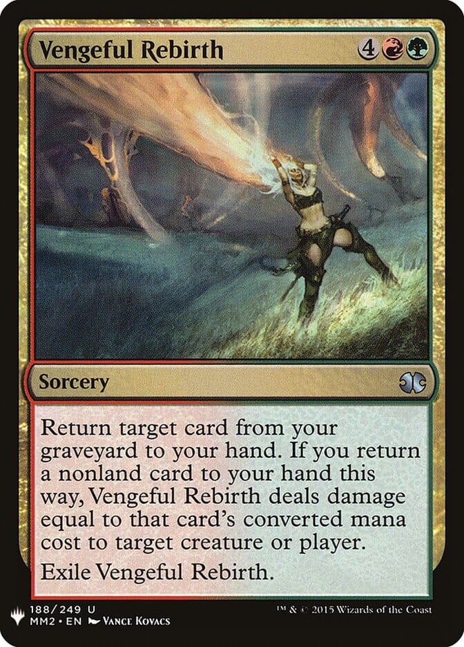 Vengeful Rebirth [Mystery Booster] MTG Single Magic: The Gathering  | Multizone: Comics And Games