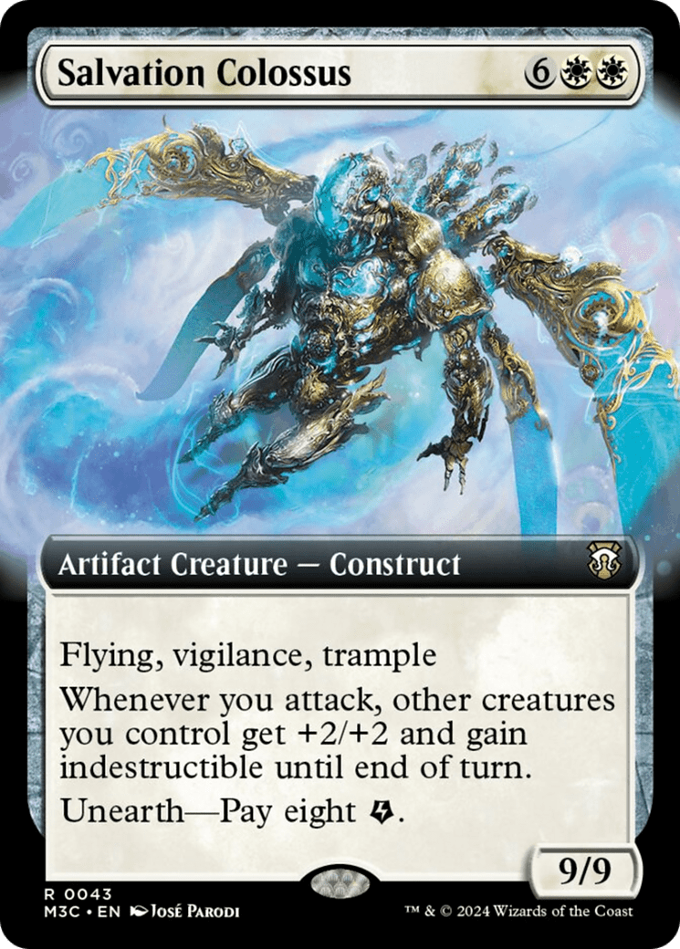 Salvation Colossus (Extended Art) [Modern Horizons 3 Commander] MTG Single Magic: The Gathering  | Multizone: Comics And Games