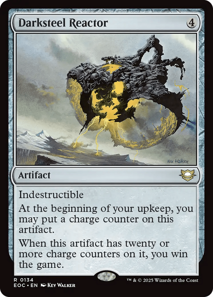 Darksteel Reactor [Edge of Eternities Commander] MTG Single Magic: The Gathering  | Multizone: Comics And Games