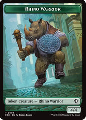 Rhino Warrior // Elemental (0009) Double-Sided Token [Lorwyn Eclipsed Tokens] MTG Single Magic: The Gathering  | Multizone: Comics And Games