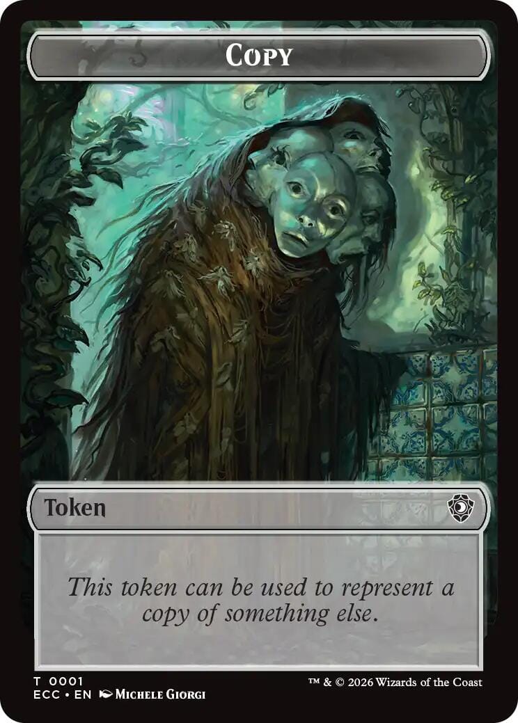 Copy // Scarecrow Double-Sided Token [Lorwyn Eclipsed Tokens] MTG Single Magic: The Gathering  | Multizone: Comics And Games