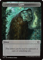 Copy // Scarecrow Double-Sided Token [Lorwyn Eclipsed Tokens] MTG Single Magic: The Gathering  | Multizone: Comics And Games