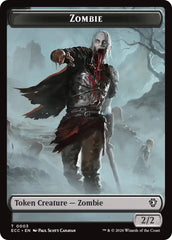 Zombie // Snake Double-Sided Token [Lorwyn Eclipsed Tokens] MTG Single Magic: The Gathering  | Multizone: Comics And Games