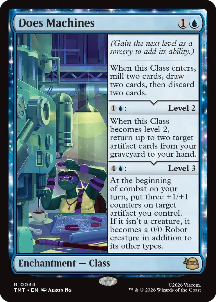 Does Machines [Teenage Mutant Ninja Turtles] MTG Single Magic: The Gathering  | Multizone: Comics And Games