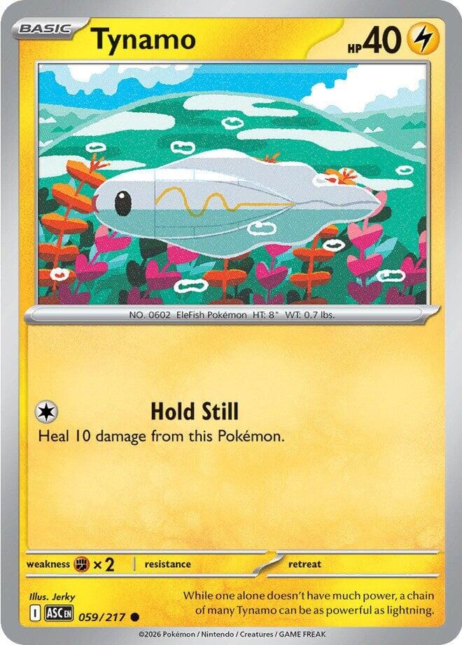 Tynamo (059/217) [Mega Evolution: Ascended Heroes] Pokemon Single Pokémon  | Multizone: Comics And Games