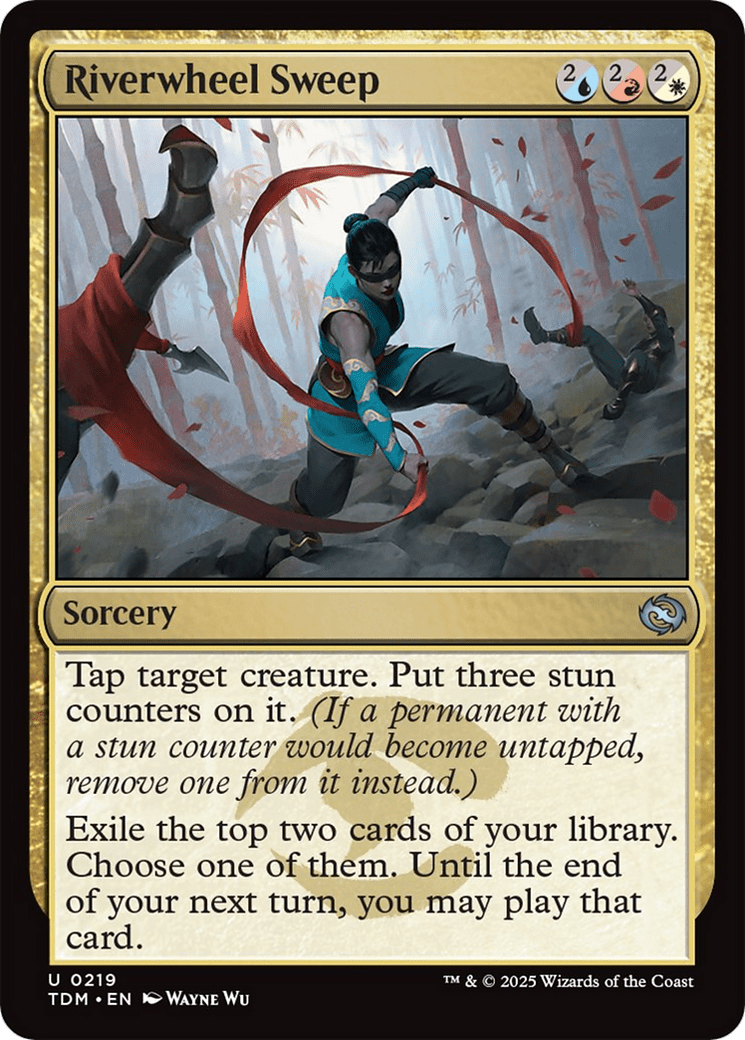 Riverwheel Sweep [Tarkir: Dragonstorm] MTG Single Magic: The Gathering  | Multizone: Comics And Games