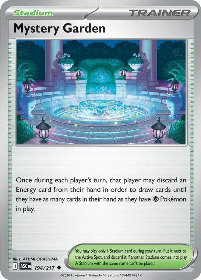Mystery Garden (194/217) [Mega Evolution: Ascended Heroes] Pokemon Single Pokémon  | Multizone: Comics And Games