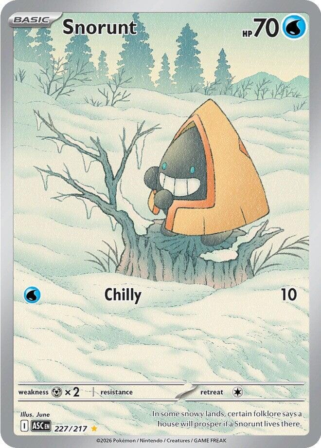 Snorunt (227/217) [Mega Evolution: Ascended Heroes] Pokemon Single Pokémon  | Multizone: Comics And Games