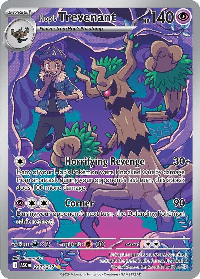 Hop's Trevenant (237/217) [Mega Evolution: Ascended Heroes] Pokemon Single Pokémon  | Multizone: Comics And Games