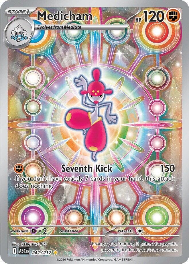 Medicham (241/217) [Mega Evolution: Ascended Heroes] Pokemon Single Pokémon  | Multizone: Comics And Games