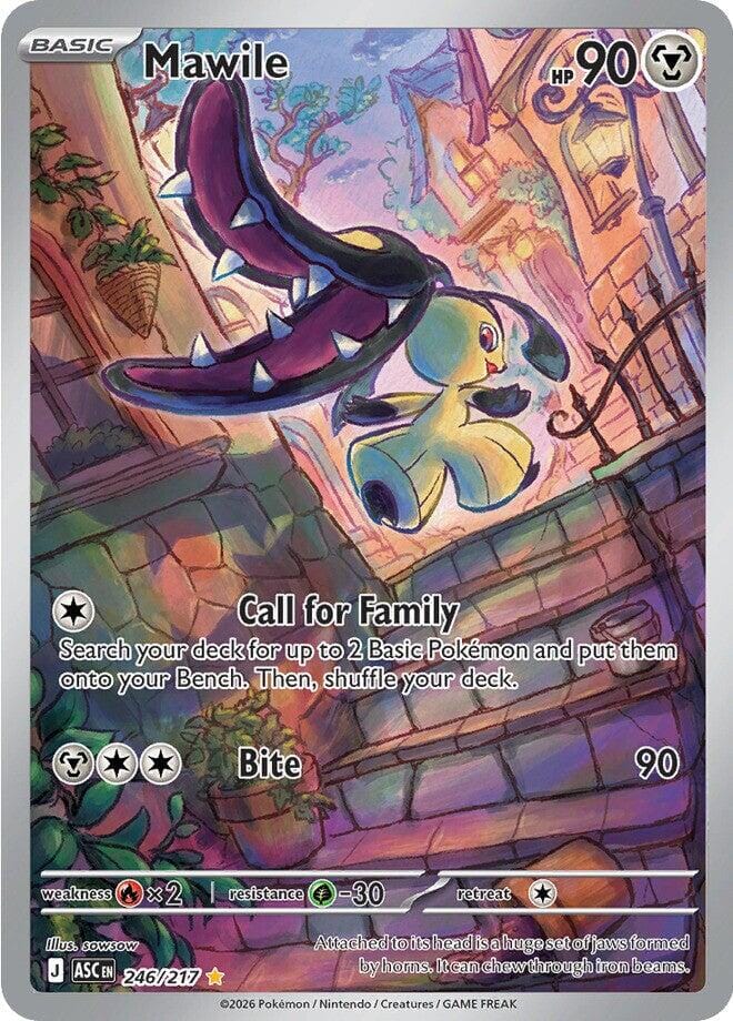 Mawile (246/217) [Mega Evolution: Ascended Heroes] Pokemon Single Pokémon  | Multizone: Comics And Games