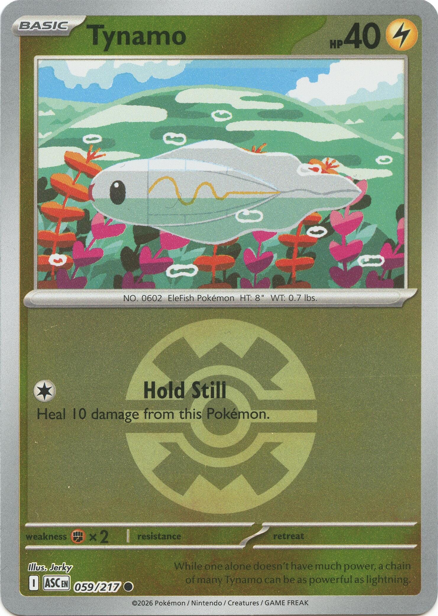 Tynamo (059/217) (Quick Ball) [Mega Evolution: Ascended Heroes] Pokemon Single Pokémon  | Multizone: Comics And Games