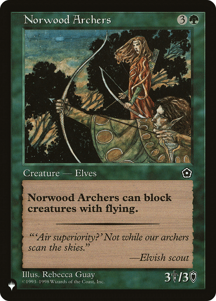 Norwood Archers [The List] MTG Single Magic: The Gathering  | Multizone: Comics And Games