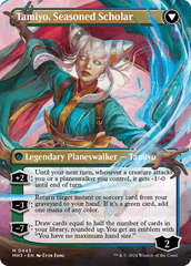 Tamiyo, Inquisitive Student // Tamiyo, Seasoned Scholar (Borderless) [Modern Horizons 3] MTG Single Magic: The Gathering  | Multizone: Comics And Games