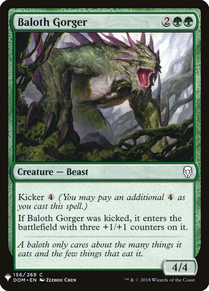Baloth Gorger [Mystery Booster] MTG Single Magic: The Gathering  | Multizone: Comics And Games