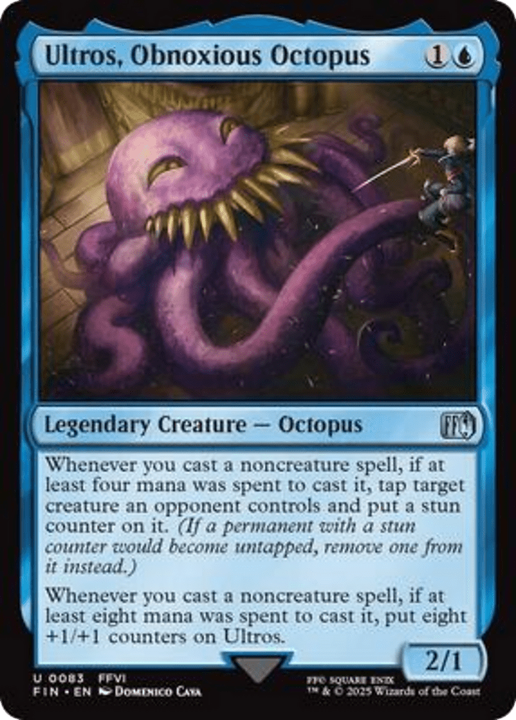 Ultros, Obnoxious Octopus [FINAL FANTASY] MTG Single Magic: The Gathering  | Multizone: Comics And Games