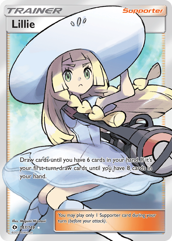 Lillie (147/149) [Sun & Moon: Base Set] Pokemon Single Pokémon  | Multizone: Comics And Games