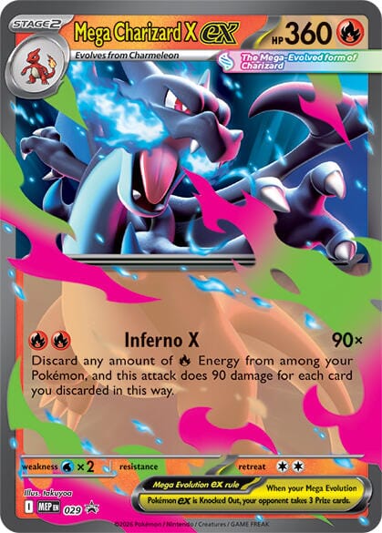 Mega Charizard X ex (029) [Mega Evolution Promo] Pokemon Single Pokémon  | Multizone: Comics And Games