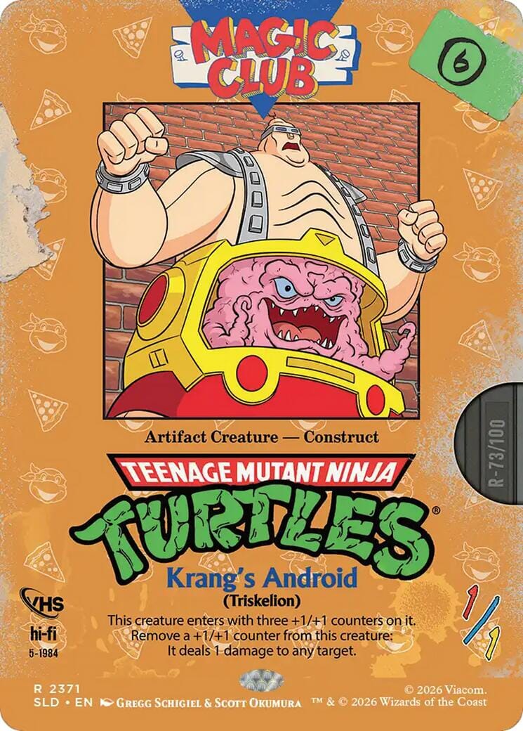 Krang's Android - Triskelion [Secret Lair Drop Series] MTG Single Magic: The Gathering  | Multizone: Comics And Games