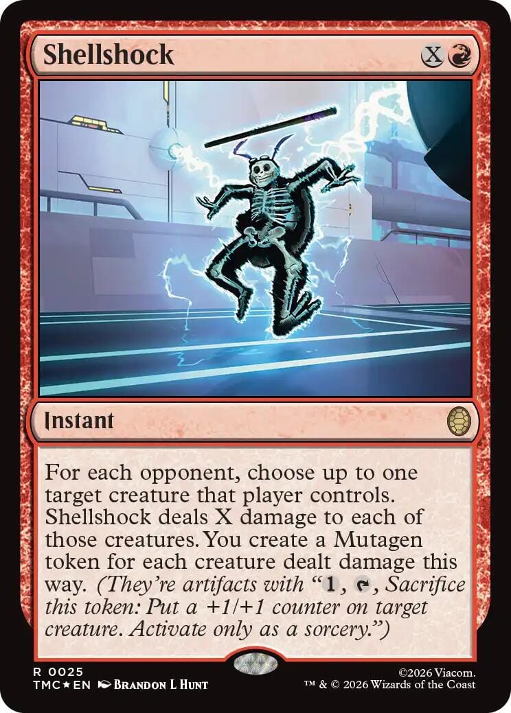 Shellshock (Surge Foil) [Teenage Mutant Ninja Turtles Commander] MTG Single Magic: The Gathering  | Multizone: Comics And Games
