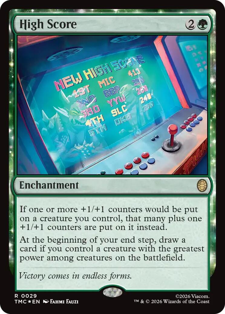 High Score (Surge Foil) [Teenage Mutant Ninja Turtles Commander] MTG Single Magic: The Gathering  | Multizone: Comics And Games