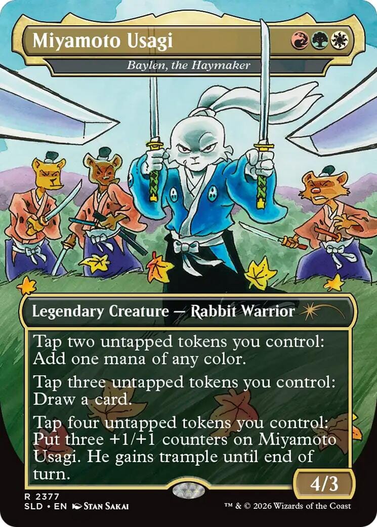 Miyamoto Usagi - Baylen, the Haymaker [Secret Lair Drop Series] MTG Single Magic: The Gathering  | Multizone: Comics And Games